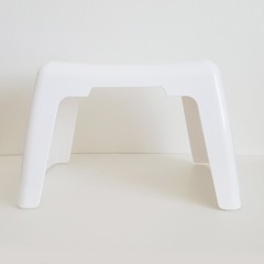 Ergonomic Reliable Rectangular Shower Anti-slip StoolChair leave in the Bathtub