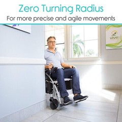 Compact Folding Power Mobility Wheelchair Scooter FDA Vive Health Fast Shipping