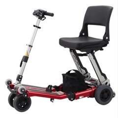 FreeRider USA Luggie Classic 2 Foldable Travel Scooter, 15ah-AGM / 10 miles
