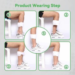 Ankle Foot Orthosis,Drop Foot Braces for Walking,Men & Women, Left/Right ﻿