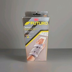 3M Futuro WRIST Deluxe Stabilizer Left Hand Size S/M Carpal Tunnel Relief