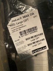 Vertaloc Large Left Leg Max OA Knee Brace Support Model# USD501MOA – NEW