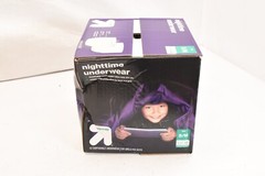 Nighttime Underwear 42 Disposable Underwear Unisex 38-65 lbs Size Small Medium