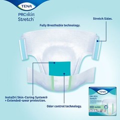 Tena Stretch Super Incontinence Brief, Medium (CS/2)
