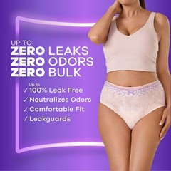 Always Discreet Adult Diapers for Women- Incontinence Underwear, S/M, 64 Count