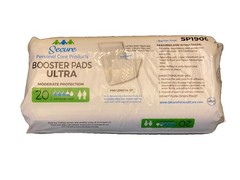 Secure Personal Care Products Booster Pads Ultra SP1900 Bladder Control 20 Ct.