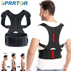 Posture Corrector Support Magnetic Back Shoulder Brace Belt Band For Men Women