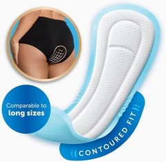 30 Count FitRight Incontinence & Postpartum Pads with ARM & Hammer Odor Control