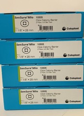 20 Coloplast 10505 SenSura® Mio Click Barrier, opening 1-1/8″ 4BX/5EA Exp2026/11