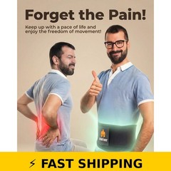 Sparthos Back Brace for Lower Back Pain – Large 44-52″ Waist