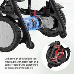 29lbs Ultra Lightweight Carbon Fiber Electric Wheelchair Foldable Power Mobility