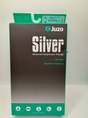 Juzo Dynamic Silver Prosthetic Shrinker Above Knee AK 20-30 mmHg Beige 10″ 3561