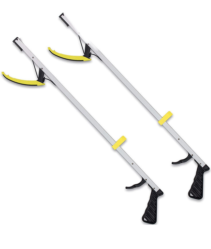 2 Pack – GRIPCERT Gripper Reacher Tool Reaching Aid – 26″ in Length – NEW!!