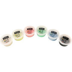 CanDo TheraPutty Multi-color Therapy Putty Set 6 X 2 oz. 1 Set