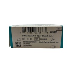 Med Spec Wrist Lacer II 10.5″ Black XL Right Hand Wrist Forearm Support 223366