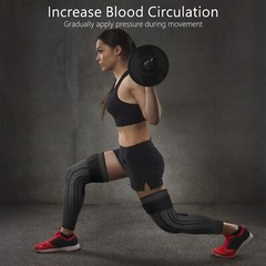 Full Leg Compression Sleeves with Anti-Slip Design for Joint Support and Recover
