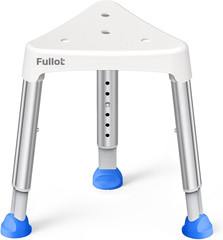Space-Saving Triangular Shower Chair for Inside Shower, FSA/HSA Eligible 400 lbs