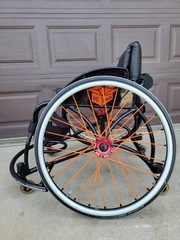 Mike Box Wheelchair Used 13″ X 14″ Basketball ?? 13″x14″ Sports