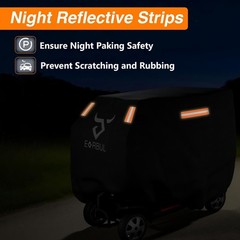 1Pc Mobility Scooter Cover Heavy Duty Waterproof for 49″L x 23″W x 39″ H 420D