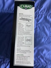 Curad Back Support With Dual Pulley System – SMALL/MEDIUM 28-36” Adjustable NEW