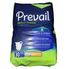 Prevail Xtra Absorbency Belted Undergarment, One Size – Bag of 30