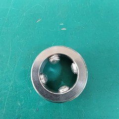Prosthetic Female Pyramid Insert Stainless Steel 100kg Socket Connector