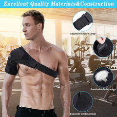 Shoulder Brace Support Compression Sleeve Torn Rotator Cuff Relief Joint AC Pain