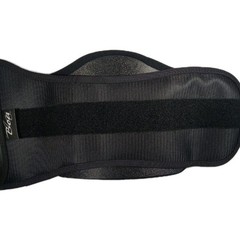 Breg Basic Lumbar Support Back Brace Belt with Removable Foam Pad Black Medium