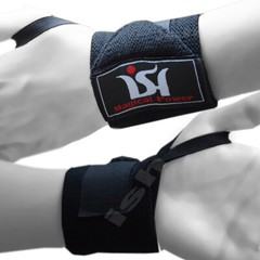 Gym training power weight lifting wrist wraps straps bandage cross fit support