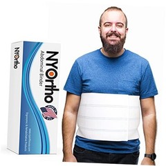 Bariatric Abdominal Binder,12-Inch Wide Elastic 90-105 Inch 4 Panel – 12″ High