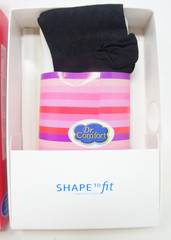Dr Comfort Shape to Fit Patterned Trouser Socks – Compression 15-20 – Black XL