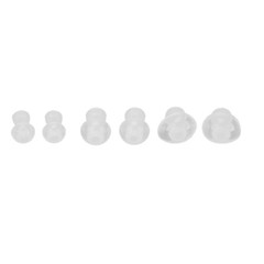 6pcs Hearing Aid Earplug Soft Silicone Replacement Buds For All-Day Comfort