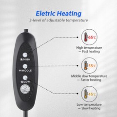 Heating Cervical Neck Traction Device Adjustable Collar Cervical Neck Stretcher