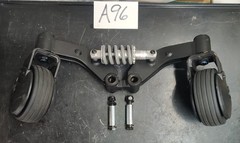 Quantum Q6 EDGE 2.0/3 PowerChair Rear Caster Arms Casters Spring/Shock-FREE SHIP