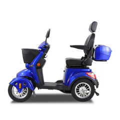 800W 4-Wheel Heavy Duty Mobility Scooter 60V/20Ah 31 Miles for Seniors 500lbs