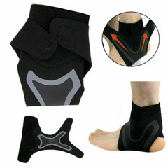 Ankle Brace Support Compression Sleeve Plantar Fasciitis Pain Relief Foot Wrap