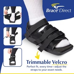 Brace Direct Post Op Shoe – Adjustable Medical Walking Shoe Operation Support