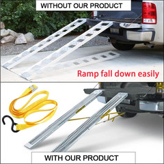 Replacement Ramp Safety Strap for ATV Loading 2Pack