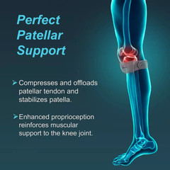 Tynor Patellar Support, Universal Size, 1 Unit, For Patello-Femoral Problems