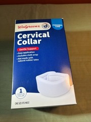 * NEW in package * Walgreens One Size Fits Most Cervical Collar