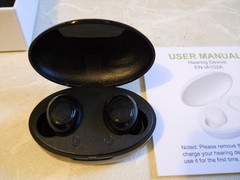 Sennacare EN-IA102A Hearing Amplifiers Aid mild to moderate loss Black 132 Hours
