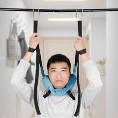 Hanging Neck Stretcher Cervical Traction Device Head Brace Support Pain Relief