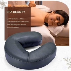 Massage Face Cradle Cushion, Professional U Shaped Headrest Face Down Prone P…