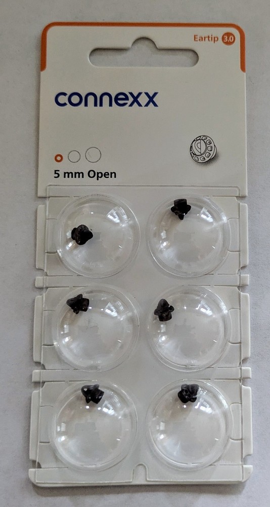 NEW Genuine Signia Connexx EarTip 3.0 Domes 12pc (2×6) OEM Choose Size Sealed