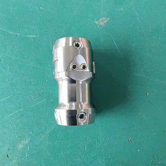 Prosthetic Sliding Dual Pyramid Adapter 75mm SS Alignment Connector