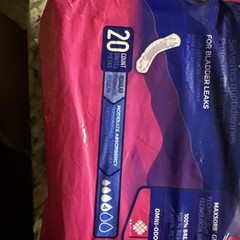 Prevail Daily Pads for Bladder Leak Moderate Absorbency(#4) 2 PACKS /40 Pads