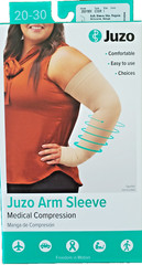 Juzo Compression Max ArmSleeve 20-30mmHg Sz I Reg Soft Silicone Beige FREE SHIP