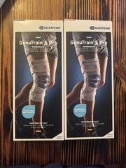 Bauerfeind GenuTrain S Pro Knee Braces – Active Support – Left & Right – SIZE 6