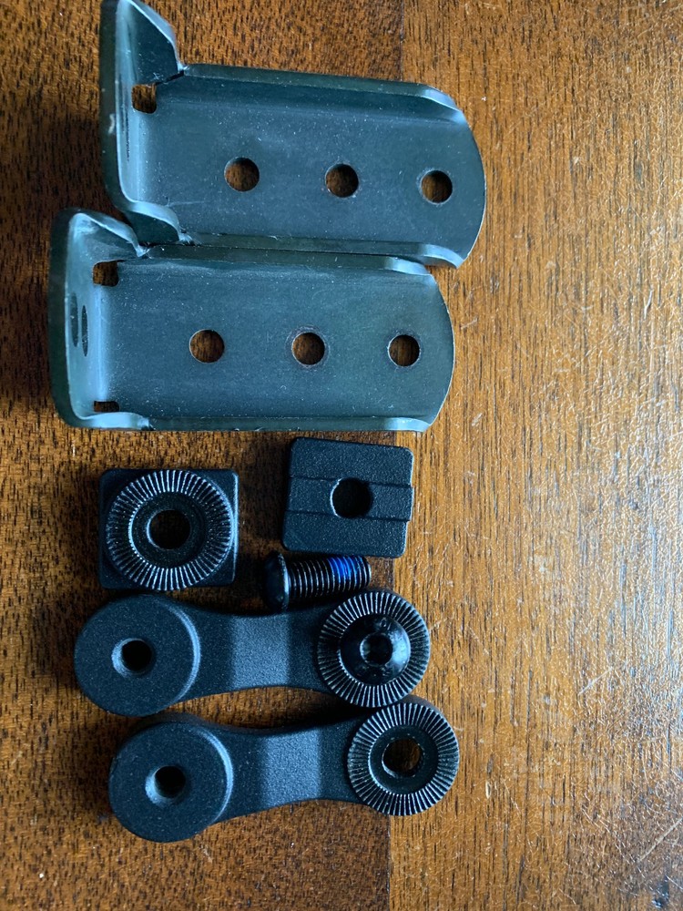 PERMOBIL BODILINK CALF PAD SUPPORT Mounting Hardware Brackets