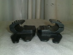 SET OF 2 WHEELCHAIR FUTURE BACK SUPPORT BRACKET GOOD AS PICTURE
